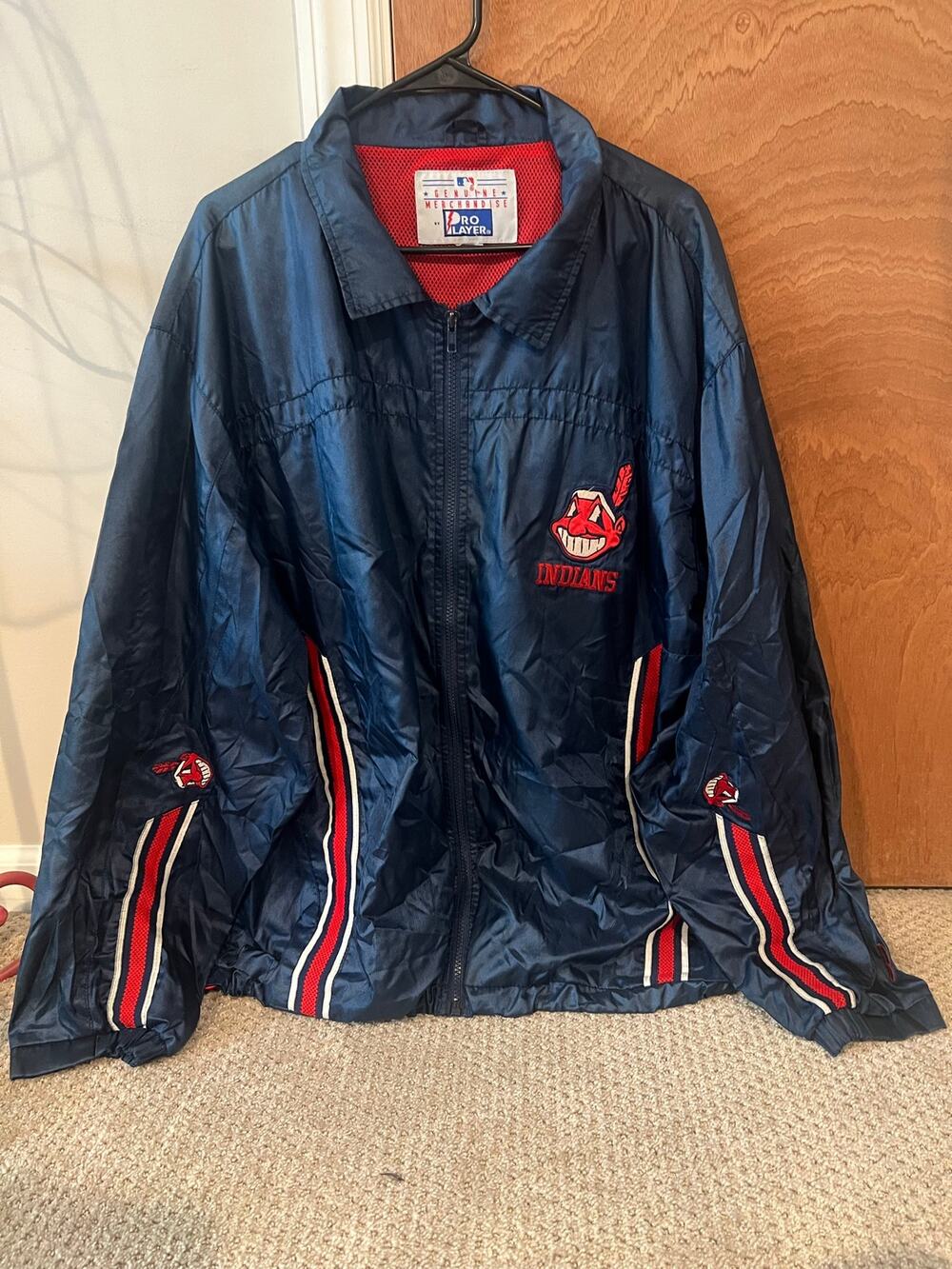 Vintage Pro Player Cleveland Indians Jacket